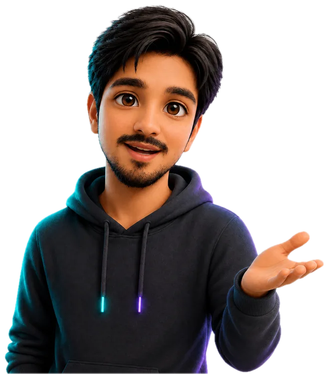 Sheraz waving hello